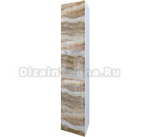 Шкаф-пенал Marka One Visbaden 30П onyx, L