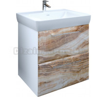 Тумба для комплекта Marka One Visbaden 70П onyx