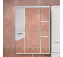 Зеркало-шкаф Misty Дрея 75 L с подсветкой