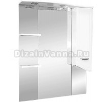 Зеркало-шкаф Misty Дрея 85 R с подсветкой