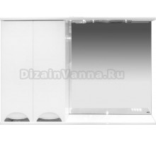 Зеркало-шкаф Misty Куба 120 L