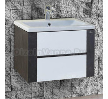 Тумба с раковиной Onika Стоун 70.13 ателье темное