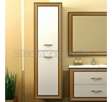 Шкаф-пенал Opadiris Карат золотая патина