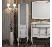 Шкаф-пенал Opadiris Лаура 45 L белый матовый