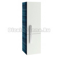 Шкаф-пенал Ravak Chrome оникс/белый R