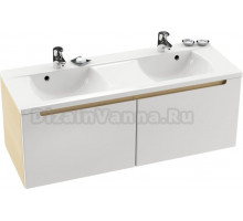 Тумба для комплекта Ravak Classic 130 белая/береза