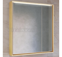 Зеркало-шкаф Raval Frame 75 дуб сонома, с подсветкой