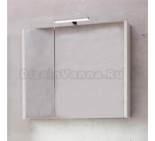 Зеркало-шкаф Roca Etna 80 белый глянец