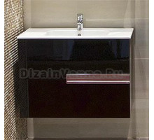 Тумба для комплекта Roca Victoria Nord Black Edition 80 черная
