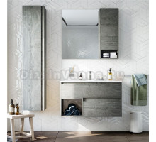 Мебель для ванной STWORKI Карлстад 90 дуб рошелье