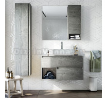 Мебель для ванной STWORKI Карлстад 90 дуб рошелье, монте тиберио