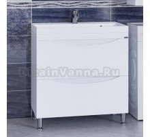 Тумба с раковиной СанТа Сатурн 80 напольная