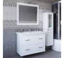 Мебель для ванной Sanflor Модена 105 подвесная, белая