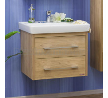 Тумба с раковиной Sanflor Ларго 2 70 вяз швейцарский