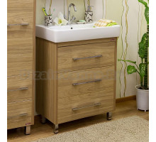 Тумба с раковиной Sanflor Ларго 70 вяз швейцарский