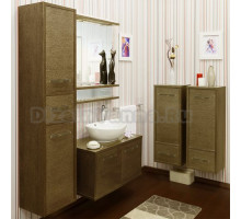 Мебель для ванной Sanflor Румба 82 венге, патина золото