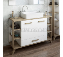Тумба с раковиной Sanflor Ингрид 120