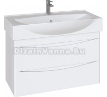 Тумба с раковиной Sanstar Smile 85 подвесная