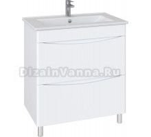 Тумба с раковиной Sanstar Smile 85 напольная