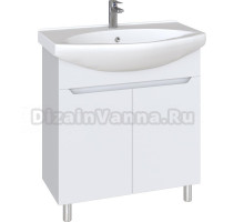 Тумба с раковиной Sanstar Bianco 75