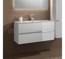 Тумба с раковиной Sanvit Кубэ-2 60 белый глянец
