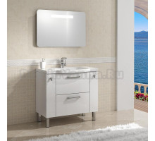 Мебель для ванной Sanvit Комфорт 90 белый глянец