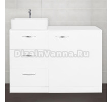 Тумба с раковиной Style Line Берн 120 под стиральную машину