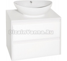 Тумба для комплекта Style Line Монако 70 Plus, осина белая