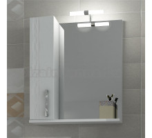 Зеркало-шкаф Triton Кристи 65 L с подсветкой, белый
