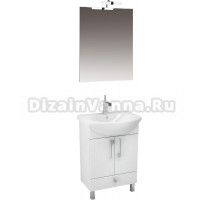 Мебель для ванной Triton Диана 60, 2 двери, 1 ящик, белая