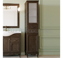 Шкаф-пенал ValenHouse Эллина 40 R кальяри, фурнитура хром