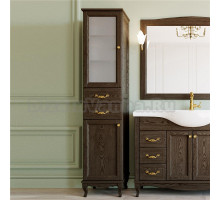 Шкаф-пенал ValenHouse Эллина 40 L кальяри, фурнитура золото