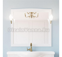 Зеркало ValenHouse Эллина 105 белое