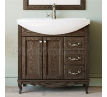 Тумба для комплекта ValenHouse Эллина 85 кальяри, фурнитура хром