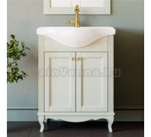 Тумба для комплекта ValenHouse Эллина 65 слоновая кость, фурнитура золото