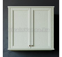 Шкаф ValenHouse Лиора 90 слоновая кость, фурнитура бронза