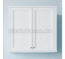 Шкаф ValenHouse Лиора 90 белый, фурнитура золото