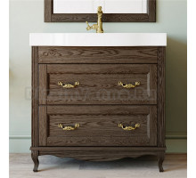 Тумба для комплекта ValenHouse Лиора 90 кальяри, фурнитура золото