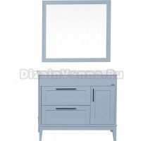 Мебель для ванной ValenHouse Эйвори 105 серая