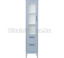 Шкаф-пенал ValenHouse Эйвори 40 L, серый