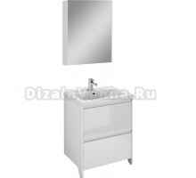 Мебель для ванной Velvex Klaufs 60.2Y белая, напольная
