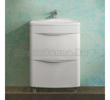 Тумба для комплекта Velvex Iva 60 напольная, белая