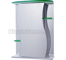 Зеркало-шкаф Vigo Alessandro 3-55 зеленый