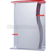 Зеркало-шкаф Vigo Alessandro 3-55 красный