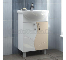 Тумба с раковиной Vigo Alessandro 4-55 бежевая