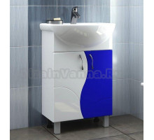 Тумба с раковиной Vigo Alessandro 4-55 синяя