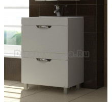 Тумба с раковиной Vigo Kolombo 60 белая