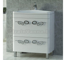 Тумба с раковиной Vigo Olivia 2-70 с 2 ящиками