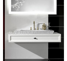 Тумба с раковиной Villeroy & Boch La Belle 135 white brilliant с 1 ящиком