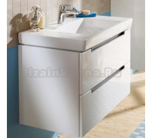 Тумба с раковиной Villeroy & Boch Subway 2.0 100 glossy white